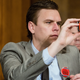 Ben Keesey, CEO of the charity Invisible Children, attends a Senate Foreign Relations Committee African Affairs Subcommittee hearing to focus on U.S. policy toward Joseph Kony.
